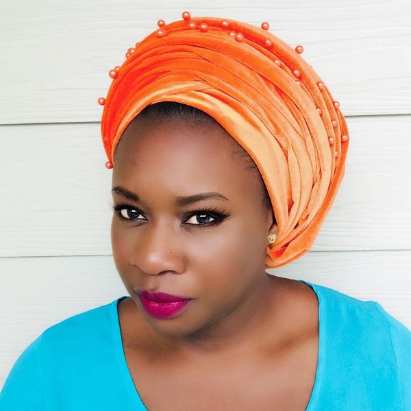 hijabs velvet head wraps for women winter turban scarf with pearls beading headscarf bonnet african hat turbante mujer 230324, Blue;gray 
hijabs velvet head wraps for women winter turban scarf with pearls beading headscarf bonnet african hat turbante mujer 230324, Blue;gray