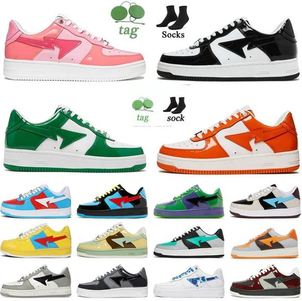 2023 with socks designer casual shoes bapestas sta sk8 women mens bapesta shoe color camo combo pink black grey orange white blue abc red pl
2023 with socks designer casual shoes bapestas sta sk8 women mens bapesta shoe color camo combo pink black grey orange white blue abc red pl