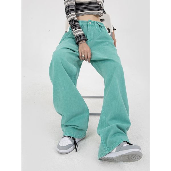 women's jeans green womens jeans high waist vintage straight baggy denim pants streetwear american style fashion casual wide leg denim, Blue
women's jeans green womens jeans high waist vintage straight baggy denim pants streetwear american style fashion casual wide leg denim, Blue