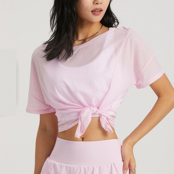 ll women yoga short sleeve smock women mesh sports loose casual running fitness thin and light t-shirt summer 4 colors ll9907
ll women yoga short sleeve smock women mesh sports loose casual running fitness thin and light t-shirt summer 4 colors ll9907