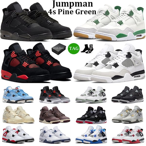 with box jumpman 4 basketball shoes men women 4s black cat pine green seafoam military black red thunder midnight navy mens trainers sport s
with box jumpman 4 basketball shoes men women 4s black cat pine green seafoam military black red thunder midnight navy mens trainers sport s