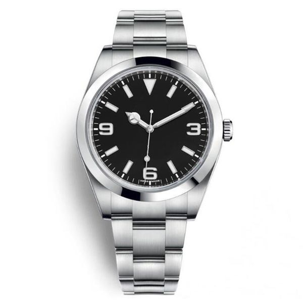 luxury sport mens wrist watch explorer i stainless steel black arabic index 39mm 3 6 9 new lume dial oyster bracelet 214270 - bran289h, Slivery;brown
luxury sport mens wrist watch explorer i stainless steel black arabic index 39mm 3 6 9 new lume dial oyster bracelet 214270 - bran289h, Slivery;brown