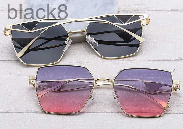 sunglasses designer new fashion versatile metal for men and women personalized polygonal glasses elbg, White;black
sunglasses designer new fashion versatile metal for men and women personalized polygonal glasses elbg, White;black