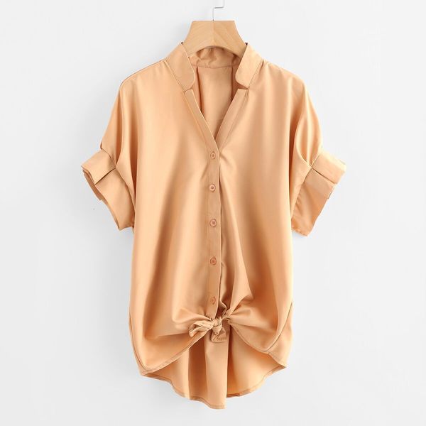 women's blouses shirts blouse women summer stand collar shirts short sleeve solid s and blouses 5xl plus size shirt oversize 230325, White
women's blouses shirts blouse women summer stand collar shirts short sleeve solid s and blouses 5xl plus size shirt oversize 230325, White