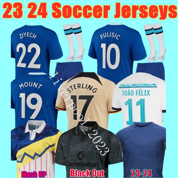 22 23 sterling cfc kante mount soccer jerseys 2022 2023 joao felix enzo fernandez havertz t.silva uniform pulisic ziyech mudryk cucurella fo, Black;yellow
22 23 sterling cfc kante mount soccer jerseys 2022 2023 joao felix enzo fernandez havertz t.silva uniform pulisic ziyech mudryk cucurella fo, Black;yellow