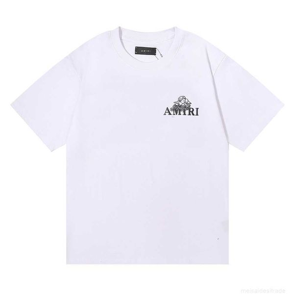 designer fashion maker light luxury mairi high street angel cupid foam printing fashion cotton men's and women's short sleeve tshi, White
designer fashion maker light luxury mairi high street angel cupid foam printing fashion cotton men's and women's short sleeve tshi, White