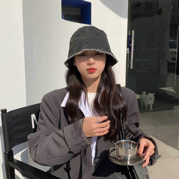 wide brim hats spring and summer new style korean washed denim raw edge denim sanded fisherman hat female bucket gorro women tide p230311, Blue;gray
wide brim hats spring and summer new style korean washed denim raw edge denim sanded fisherman hat female bucket gorro women tide p230311, Blue;gray