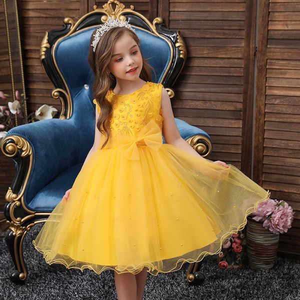 girl's dresses european style bead night for kids bow knee length birthday girls multi-layer mesh 10 years girl y2303, Red;yellow
girl's dresses european style bead night for kids bow knee length birthday girls multi-layer mesh 10 years girl y2303, Red;yellow