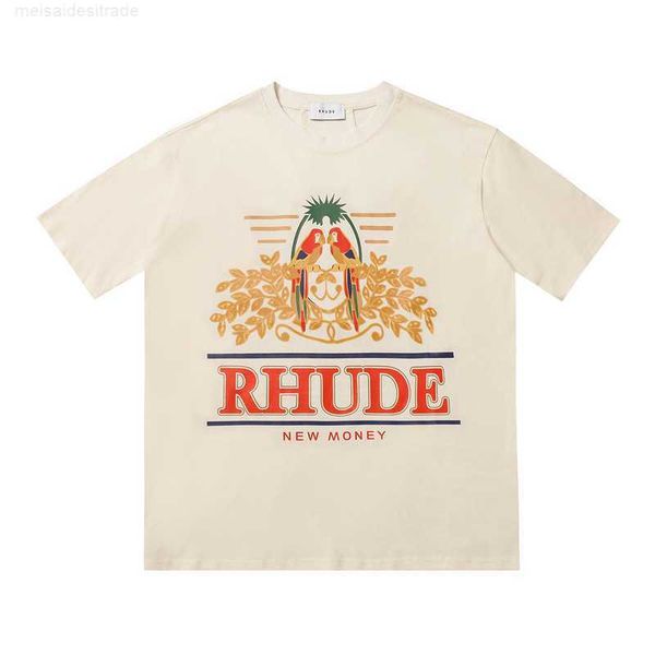 designer oversize plus cloth rhude print loose high street brand round neck casual couple short sleeve tshirt fashionnd2p, White
designer oversize plus cloth rhude print loose high street brand round neck casual couple short sleeve tshirt fashionnd2p, White