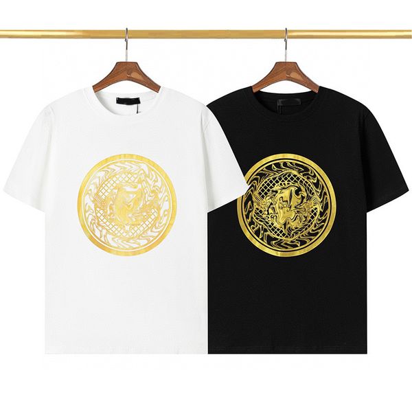 new fashion luxury classic chest letter short sleeve loose casual t-shirt men's and women's same model instagram couple's mod, White;black
new fashion luxury classic chest letter short sleeve loose casual t-shirt men's and women's same model instagram couple's mod, White;black
