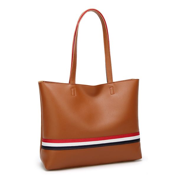 hbp fashion totes bag pu bag colorful ribbon decorative design outdoor high capacity handbag
hbp fashion totes bag pu bag colorful ribbon decorative design outdoor high capacity handbag