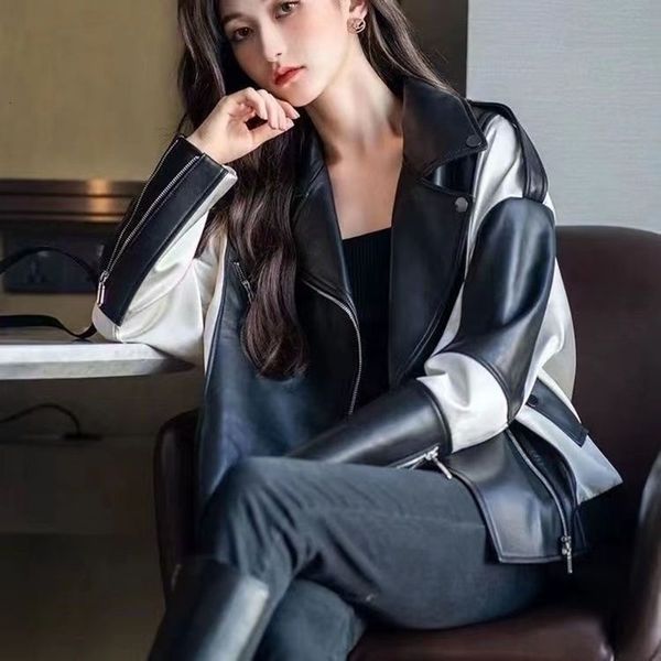 women's jackets leather jacket women 2023 spring and autumn female short coat motorcycle leisure slim clothes 230324, Black;brown
women's jackets leather jacket women 2023 spring and autumn female short coat motorcycle leisure slim clothes 230324, Black;brown
