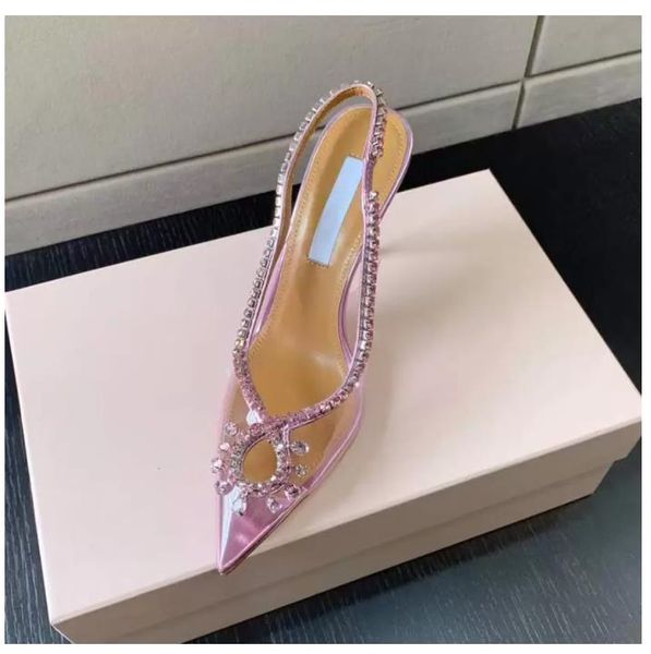 rhinestone crystal-embellished sandals aquazzura pvc pumps high heels shoes100mm spool slingbacks women luxurys designers dress evening shoe, Black
rhinestone crystal-embellished sandals aquazzura pvc pumps high heels shoes100mm spool slingbacks women luxurys designers dress evening shoe, Black