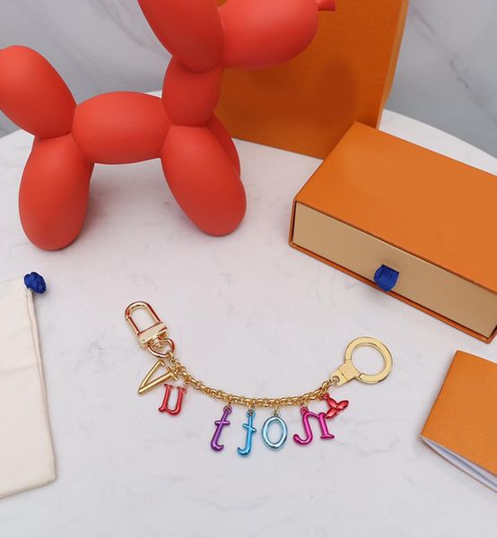 stylish colorful luxury designer keychain letter pendant gold key buckle detachable keychains for mens womens keys7620953, Silver
stylish colorful luxury designer keychain letter pendant gold key buckle detachable keychains for mens womens keys7620953, Silver