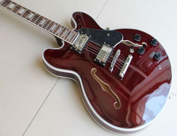 custom shop wine red 335 semi hollow flame maple jazz electric guitar chrome hardware white mop block inlay grover tuners4525305
custom shop wine red 335 semi hollow flame maple jazz electric guitar chrome hardware white mop block inlay grover tuners4525305