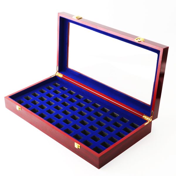 60 hole championship ring display case box | baseball basketball hockey high school tournament finalist college class sport championship rin, Black;white
60 hole championship ring display case box | baseball basketball hockey high school tournament finalist college class sport championship rin, Black;white