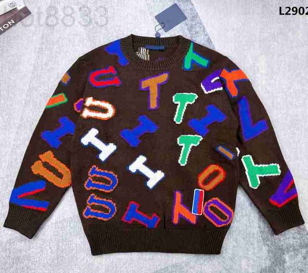 designer new aop jacquard letter knitted sweater in autumn / winter 2023acquard knitting machine e custom jnlarged detail crew neck cotton k, Black;brown
designer new aop jacquard letter knitted sweater in autumn / winter 2023acquard knitting machine e custom jnlarged detail crew neck cotton k, Black;brown