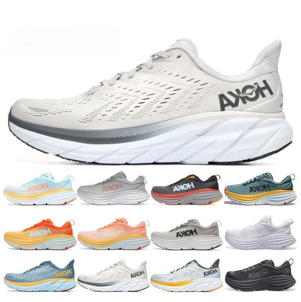 2023 outdoor running shoes men womens hoka bondi 8 clifton triple white black harbor mist summer song blue lunar rock runner mens sports sne
2023 outdoor running shoes men womens hoka bondi 8 clifton triple white black harbor mist summer song blue lunar rock runner mens sports sne