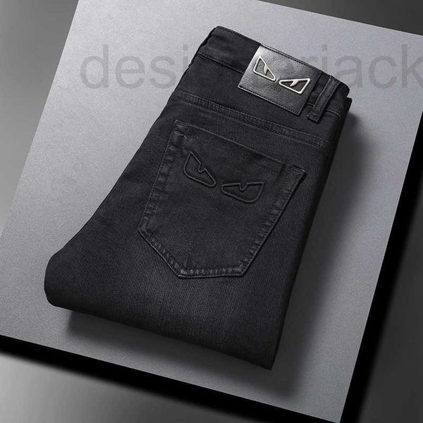 men's jeans designer autumn korean feet pants slim fit thick european youth pure black little monster 2ocu, Blue
men's jeans designer autumn korean feet pants slim fit thick european youth pure black little monster 2ocu, Blue