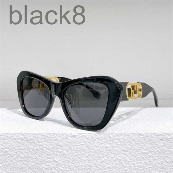 sunglasses designer 2022 new cat's eye women's w8w8, White;black