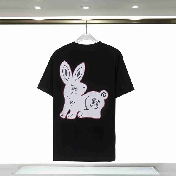 designer fashion maker short sleeve fashion front letter mairi back rabbit print men's and women's tshirtfon1, White
designer fashion maker short sleeve fashion front letter mairi back rabbit print men's and women's tshirtfon1, White