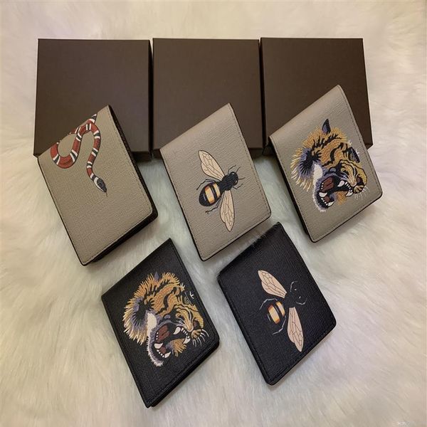 2021 new fashion man card holders man wallet classic alphabet designer animal man european and american fashion simple wallet with2436, Red;black
2021 new fashion man card holders man wallet classic alphabet designer animal man european and american fashion simple wallet with2436, Red;black