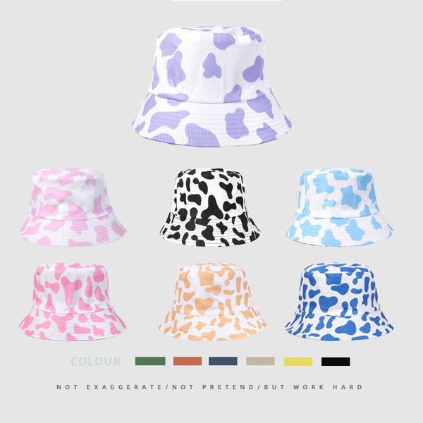 wide brim hats 2022 summer creative cow print double-sided fisherman hat girls fashion sun hat men and women fisherman caps boys panama gorr, Blue;gray
wide brim hats 2022 summer creative cow print double-sided fisherman hat girls fashion sun hat men and women fisherman caps boys panama gorr, Blue;gray