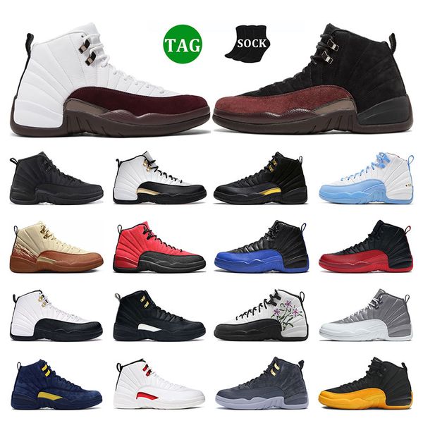 12s men basketball shoes 12 sports sneakers a ma maniere black taxi utility burnt sunrise flu game mens trainers size 7-13
12s men basketball shoes 12 sports sneakers a ma maniere black taxi utility burnt sunrise flu game mens trainers size 7-13