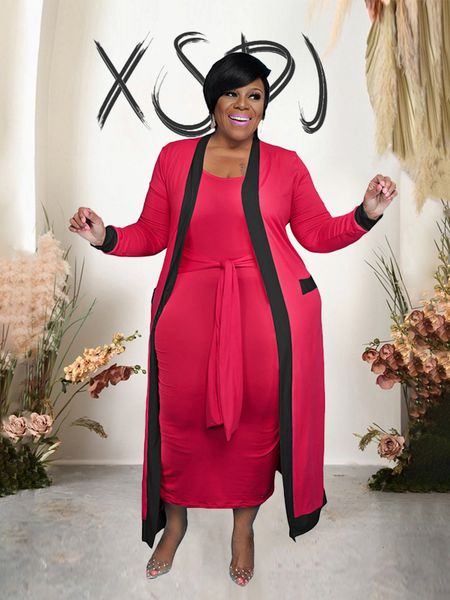 women's plus size pants sets woman two pieces of dress winter long and coat elegant chic suit ladies wholesale drop 230324, Black
women's plus size pants sets woman two pieces of dress winter long and coat elegant chic suit ladies wholesale drop 230324, Black