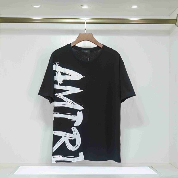 designer fashion maker tide brand mairi large letter printed cotton men's and women's short sleeve tshirts are available for a lon, White
designer fashion maker tide brand mairi large letter printed cotton men's and women's short sleeve tshirts are available for a lon, White