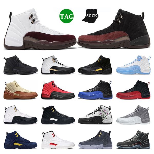 12s men basketball shoes 12 sports sneakers a ma maniere black taxi utility burnt sunrise flu game nylon mens trainers size 7-13
12s men basketball shoes 12 sports sneakers a ma maniere black taxi utility burnt sunrise flu game nylon mens trainers size 7-13