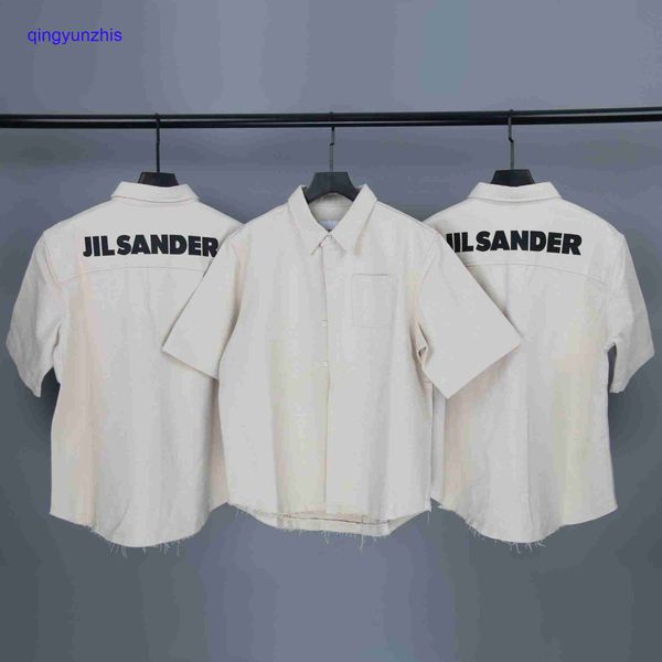 brand designer t shirt online store jil minimalist letter slogan printed workwear silhouette linen cotton canvas short sleeve t shirt jacket, White;black
brand designer t shirt online store jil minimalist letter slogan printed workwear silhouette linen cotton canvas short sleeve t shirt jacket, White;black