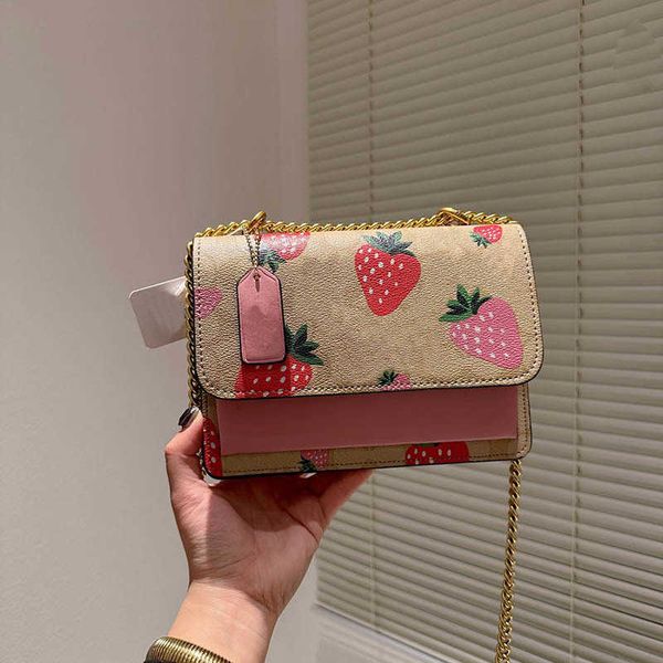 strawberry print designer bag chain shoulder bags cbag ladies flip messenger bag women designers handbags wallet practical crossbody bags pu
strawberry print designer bag chain shoulder bags cbag ladies flip messenger bag women designers handbags wallet practical crossbody bags pu