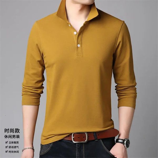 men's polos fashion lapel solid color button all-match polo shirts men's clothing autumn oversized casual pullovers korean t-shirt, White;black
men's polos fashion lapel solid color button all-match polo shirts men's clothing autumn oversized casual pullovers korean t-shirt, White;black