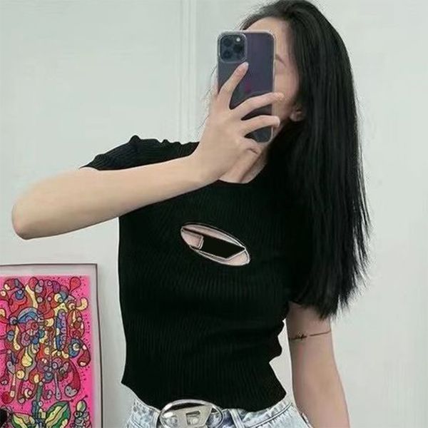 women's tshirts designer knit diesel tight t-shirt hollow out tee tanks women shirts letter print short sleeve yoga tees woman summe89, White
women's tshirts designer knit diesel tight t-shirt hollow out tee tanks women shirts letter print short sleeve yoga tees woman summe89, White
