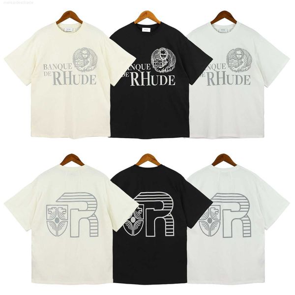 designer oversize plus cloth new men's short sleeve street rhude large print letter fashion tshirt, White
designer oversize plus cloth new men's short sleeve street rhude large print letter fashion tshirt, White
