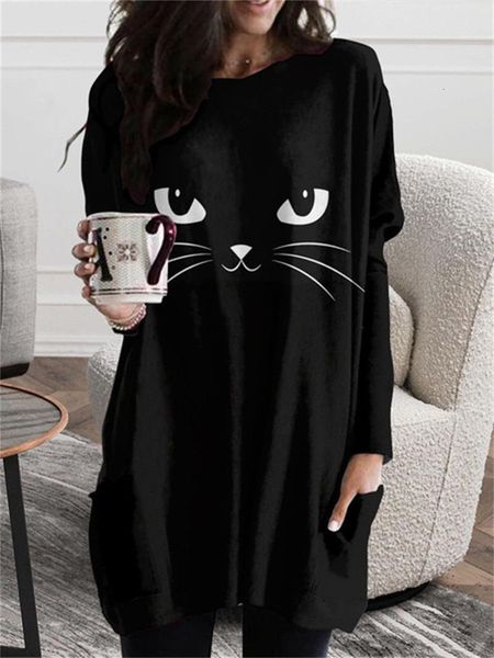women's hoodies sweatshirts autumn and winter long hoodless sweatshirt 3d printing halloween black cat pattern harajuku y2k clothing 23
women's hoodies sweatshirts autumn and winter long hoodless sweatshirt 3d printing halloween black cat pattern harajuku y2k clothing 23