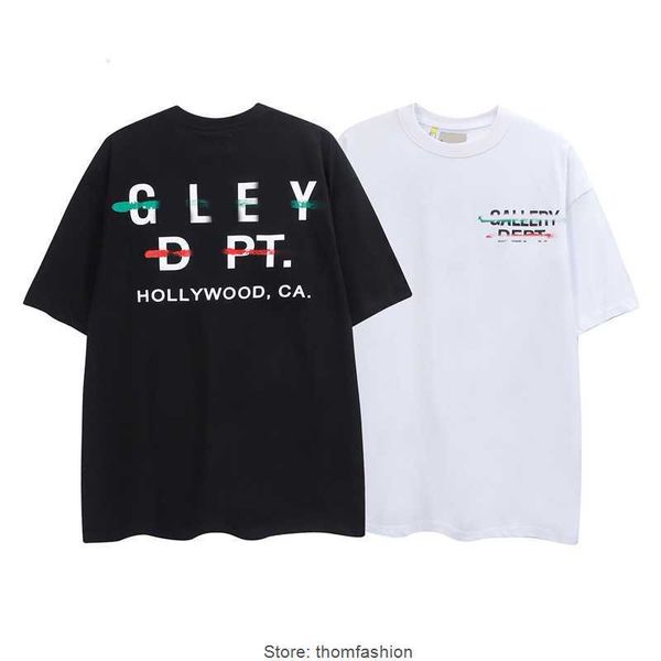 men's t shirt galleryes depts designer summer gallary shirt alphabet printed star same round neck short sleeve t-shirt for men and wome, White;black
men's t shirt galleryes depts designer summer gallary shirt alphabet printed star same round neck short sleeve t-shirt for men and wome, White;black