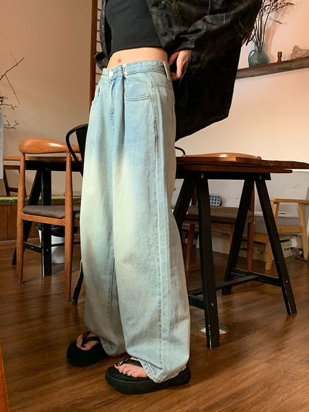 women's jeans houzhou vintage y2k women jeans korean fashion wide leg denim trousers oversized casual chic streetwear retro female bagg, Blue
women's jeans houzhou vintage y2k women jeans korean fashion wide leg denim trousers oversized casual chic streetwear retro female bagg, Blue