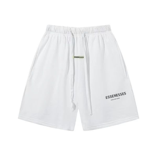ess fashion design shorts men's sports loose cotton plush shorts, White;black
ess fashion design shorts men's sports loose cotton plush shorts, White;black