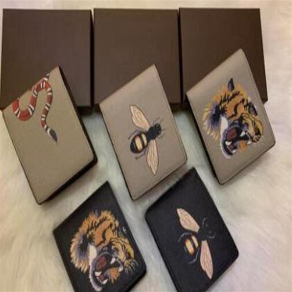 men animal short wallet leather black snake tiger bee wallets women long style luxury purse wallet card holders with gift box 225l, Red;black
men animal short wallet leather black snake tiger bee wallets women long style luxury purse wallet card holders with gift box 225l, Red;black