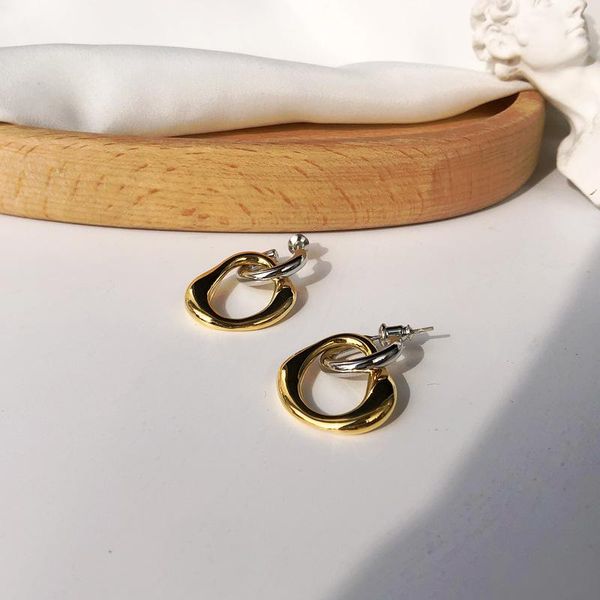 charm designer earrings circle earrings women 925 sterling silver silver needle retro twocolor detachable earring twowear earrings hoop earr, Golden
charm designer earrings circle earrings women 925 sterling silver silver needle retro twocolor detachable earring twowear earrings hoop earr, Golden