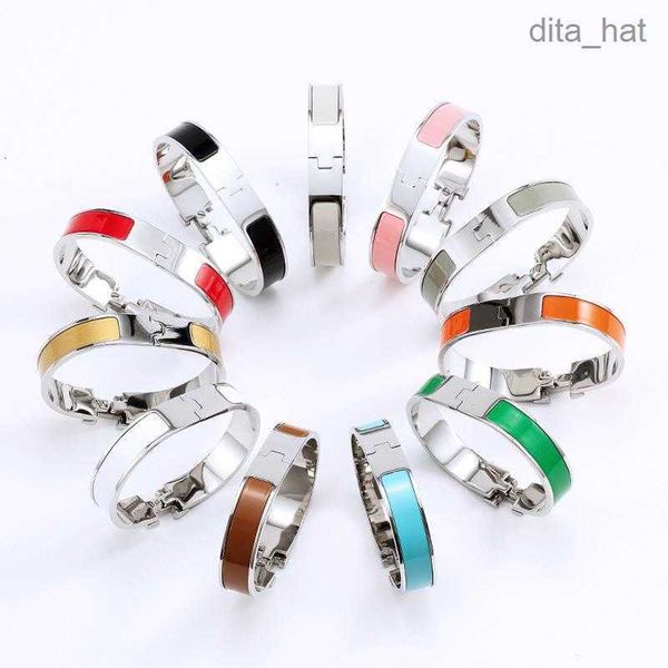 12mm designer h letter bracelets bangle luxury silver buckle enamel womens mens bracelet jewelry size 17/19 bracelet birthday christmas gift, Black
12mm designer h letter bracelets bangle luxury silver buckle enamel womens mens bracelet jewelry size 17/19 bracelet birthday christmas gift, Black
