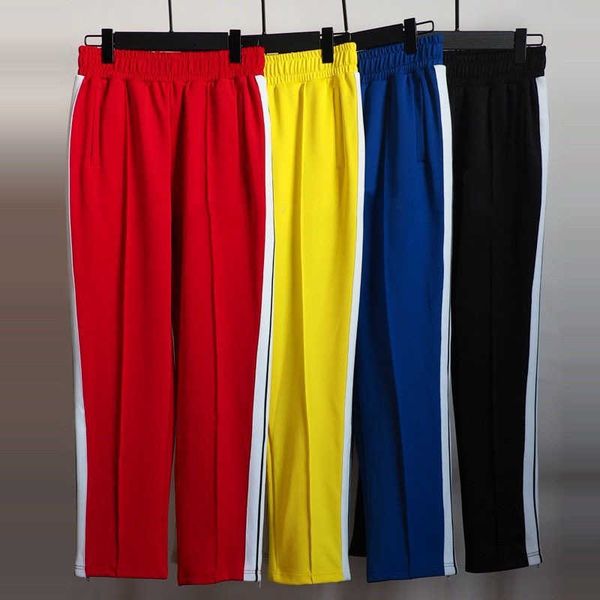 men's pants designer s palms loose sports long pant zipper jogger trousers casual sweatpants joggers side stripes sport sportwear draws, Black
men's pants designer s palms loose sports long pant zipper jogger trousers casual sweatpants joggers side stripes sport sportwear draws, Black
