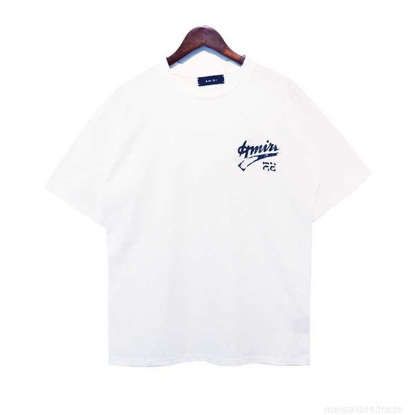 designer fashion maker mairi fashion logo round neck tshirt high street loose crack short sleeveh164, White
designer fashion maker mairi fashion logo round neck tshirt high street loose crack short sleeveh164, White