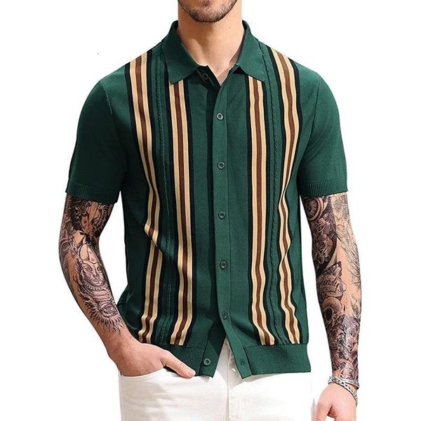 men's polos men's summer knitted polo shirt business casual short sleeve fashion lapel knitted stripe t-shirt men's cardigan, White;black
men's polos men's summer knitted polo shirt business casual short sleeve fashion lapel knitted stripe t-shirt men's cardigan, White;black