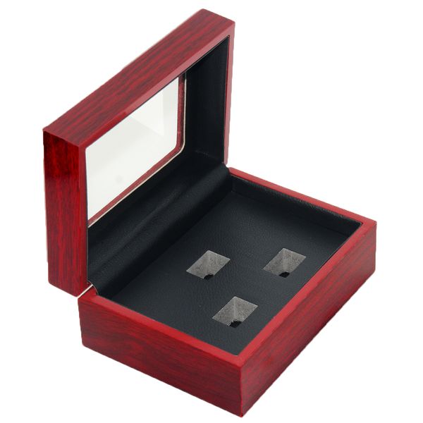3 slot championship ring display case box | baseball basketball hockey high school tournament finalist college class team sport championship, Black;white
3 slot championship ring display case box | baseball basketball hockey high school tournament finalist college class team sport championship, Black;white
