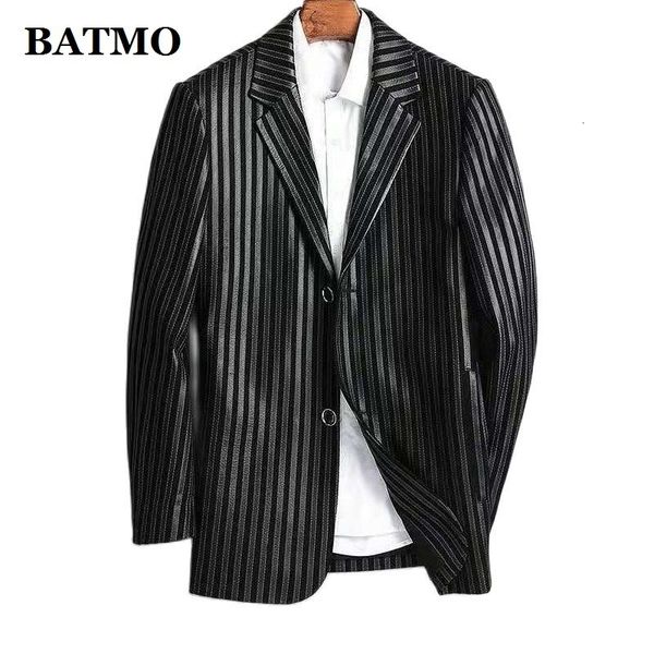 men's leather faux batmo 2023 arrival natural sheepskin jacket men real striped blazer 042 230324, Black
men's leather faux batmo 2023 arrival natural sheepskin jacket men real striped blazer 042 230324, Black