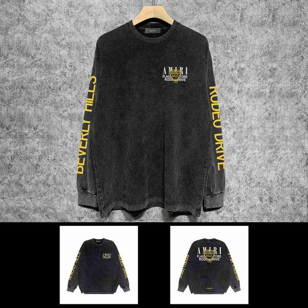 designer fashion maker mairi street high edition gold cup letter print washable old long sleeve tshirt sweaterspsp, Black
designer fashion maker mairi street high edition gold cup letter print washable old long sleeve tshirt sweaterspsp, Black