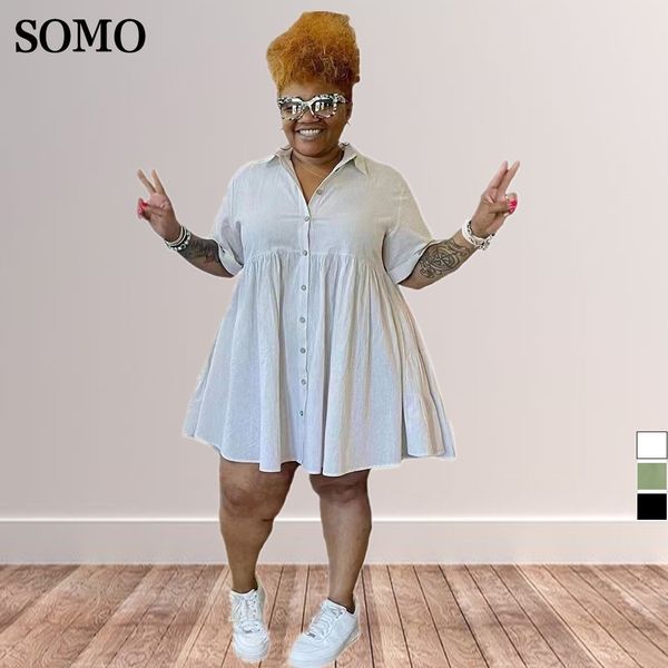 plus size dresses womens size clothing single breasted cotton and linen loose pleated dress casual midi wholesale drop 230325, Black
plus size dresses womens size clothing single breasted cotton and linen loose pleated dress casual midi wholesale drop 230325, Black